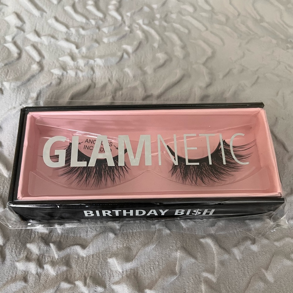 Glamnetic Birthday Bish Magnetic Eyelashes / False Eyelashes New (not opened).